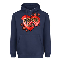 Navy love bites olivia Heavyweight Hoodie - OliviaCreatesArt