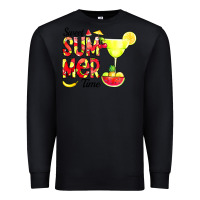 Black sweet summer time fruits Premium Sweatshirt - CowCowDesign