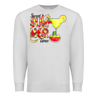 Dove Grey sweet summer time fruits Premium Sweatshirt - CowCowDesign