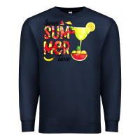 Navy sweet summer time fruits Premium Sweatshirt - CowCowDesign