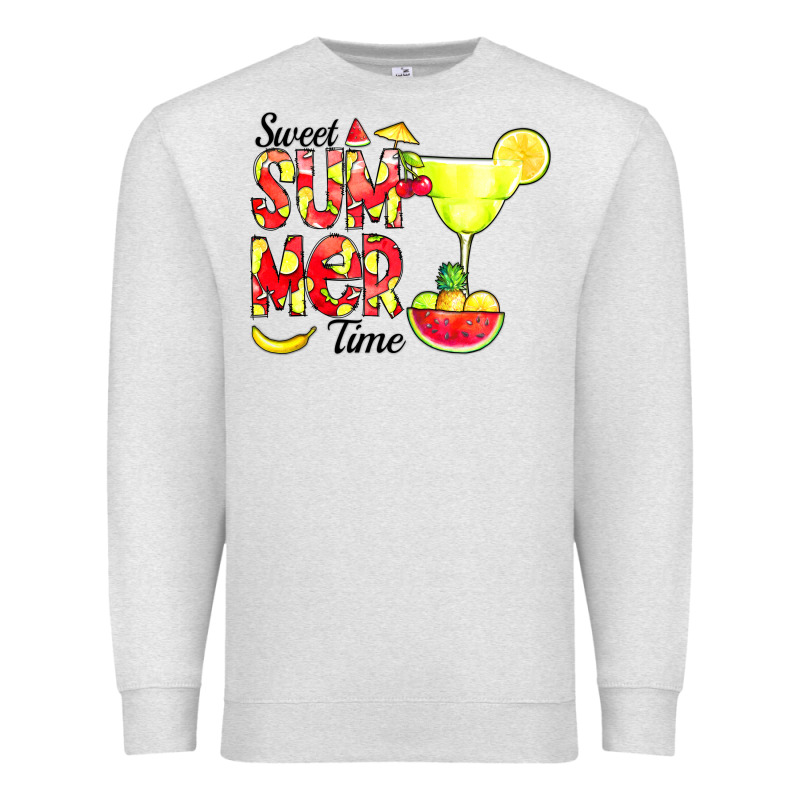Sweet Summer Time Fruits Premium Sweatshirt by CowCowDesign | Teevron