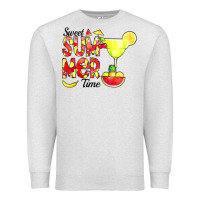 Oatmeal Heather sweet summer time fruits Premium Sweatshirt - CowCowDesign