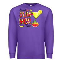 Purple sweet summer time fruits Premium Sweatshirt - CowCowDesign