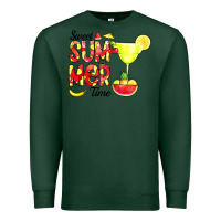Sports Green sweet summer time fruits Premium Sweatshirt - CowCowDesign