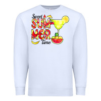 White sweet summer time fruits Premium Sweatshirt - CowCowDesign