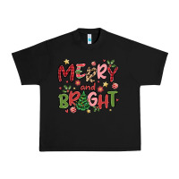 Black merry and bright Urban Heavy Tee - MaliasSmallBusiness