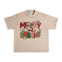 French Oak merry and bright Urban Heavy Tee - MaliasSmallBusiness