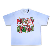 Grape Ice merry and bright Urban Heavy Tee - MaliasSmallBusiness