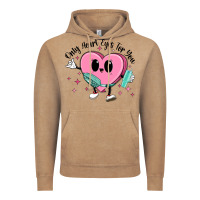 Vintage Coffee only heart eyes for you Vintage Hoodie - MaliasSmallBusiness