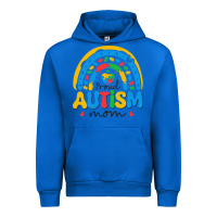 Cobalt proud autism mom rainbow Urban Hoodie - CowhideDigitalArt