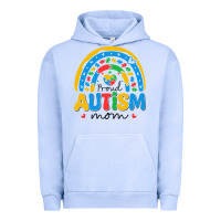 Pigment Grape Ice proud autism mom rainbow Urban Hoodie - CowhideDigitalArt