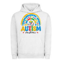 Pigment Lunar Rock proud autism mom rainbow Urban Hoodie - CowhideDigitalArt