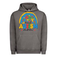 Pigment Tornado proud autism mom rainbow Urban Hoodie - CowhideDigitalArt