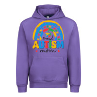 Tulip proud autism mom rainbow Urban Hoodie - CowhideDigitalArt