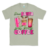 Matcha dear santa just bring coffee Classic Tee - MaliasSmallBusiness