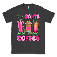 Smoke dear santa just bring coffee Classic Tee - MaliasSmallBusiness
