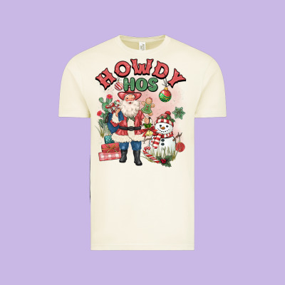 Howdy Hos Vintage Tee Designed By Maliassmallbusiness