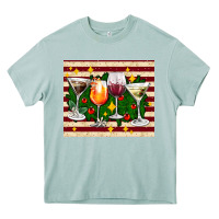 Arona Christmas cocktail Heavy Core Tee - AdoDesignShop