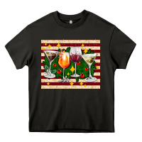 Asphalt Christmas cocktail Heavy Core Tee - AdoDesignShop