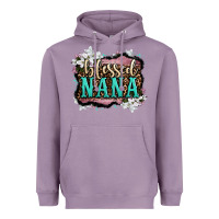 Lavender blessed nana Heavyweight Hoodie - OliviaCreatesArt