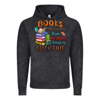 Vintage Black books are cheaper than therapy Vintage Hoodie - MaliasSmallBusiness