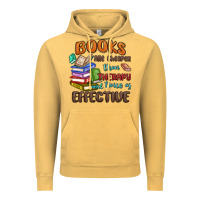 Vintage Mustard books are cheaper than therapy Vintage Hoodie - MaliasSmallBusiness