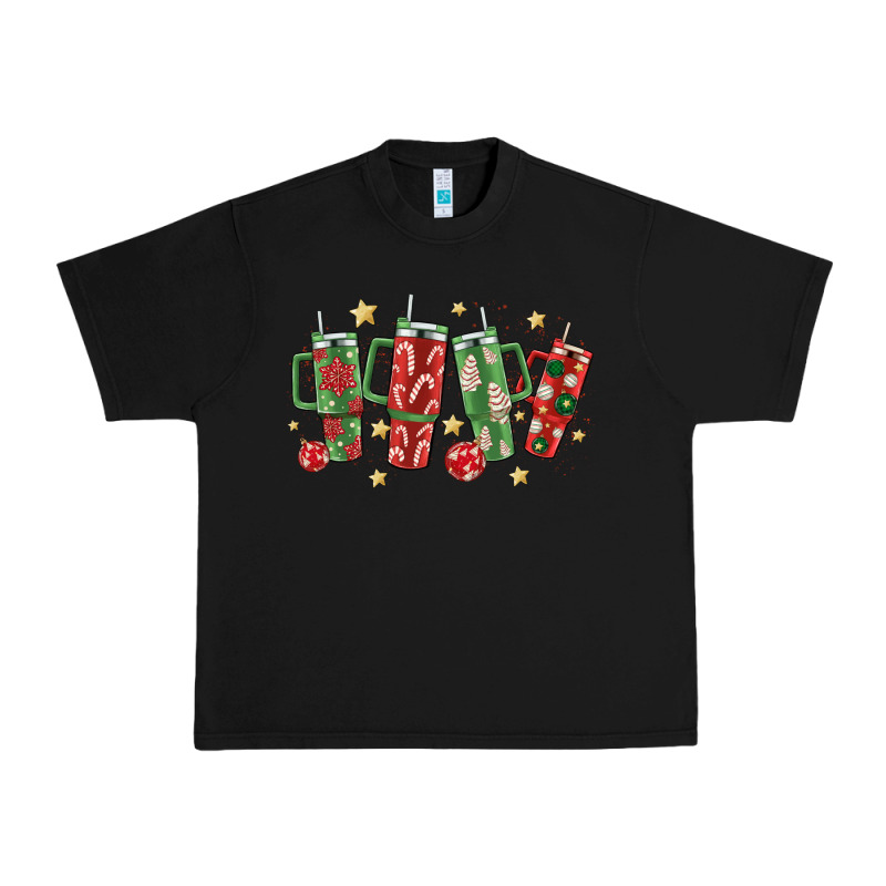 Christmas Cups Urban Heavy Tee by MaliasSmallBusiness | Teevron