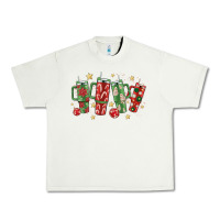 Pistachio Christmas cups Urban Heavy Tee - MaliasSmallBusiness
