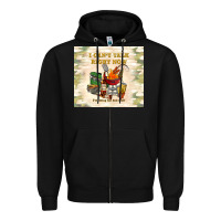 Black i can't talk right now Zipper Hoodie - TumblerDesignByShophia
