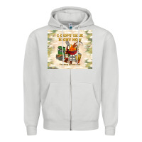 Dove Grey i can't talk right now Zipper Hoodie - TumblerDesignByShophia