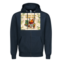 Navy i can't talk right now Zipper Hoodie - TumblerDesignByShophia