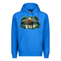 True Royal Stay wild night Grizzly Bear Premium Hoodie - HowdyJamesFarm