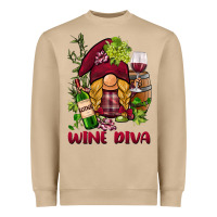 Mushroom vine diva  gnome Heavyweight Sweatshirt - BarkalooDesign