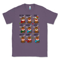 Lavender christmas reindeers Classic Tee - MaliasSmallBusiness