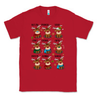 Red christmas reindeers Classic Tee - MaliasSmallBusiness