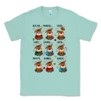 Seafoam christmas reindeers Classic Tee - MaliasSmallBusiness