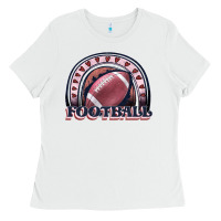 White football rainbow Ladies Tee - JahusDesignShop