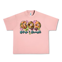 Salmon god is my refuge and strength Urban Heavy Tee - MaliasSmallBusiness