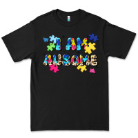 Black i am ausome Premium Tee - JahusDesignShop
