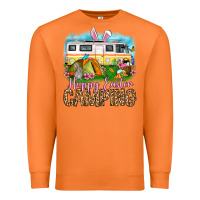 Carrot Happy Easter camping Premium Sweatshirt - OliviaCreatesArt