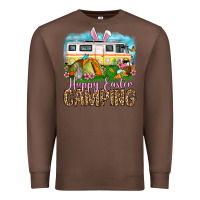 Chestnut Happy Easter camping Premium Sweatshirt - OliviaCreatesArt