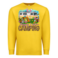 Lemon Happy Easter camping Premium Sweatshirt - OliviaCreatesArt