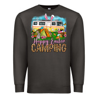 Smoke Happy Easter camping Premium Sweatshirt - OliviaCreatesArt