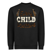 Black every child matters Heavyweight Sweatshirt - BarkalooDesign