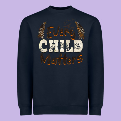 Every Child Matters Heavyweight Sweatshirt Designed By Barkaloodesign