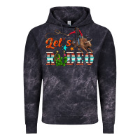 Cloud Black lets rodeo Vintage Hoodie - NancyCooperArtShop