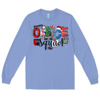 Colony Blue Office Squad Christmas Long Sleeve Tee - LillyAllenDesigns