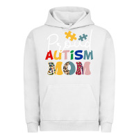 Pigment Lunar Rock Proud Autism Mom Leopard Pattern Design Autism Awa Urban Hoodie - CowhideDigitalArt