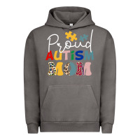 Pigment Tornado Proud Autism Mom Leopard Pattern Design Autism Awa Urban Hoodie - CowhideDigitalArt