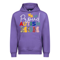 Tulip Proud Autism Mom Leopard Pattern Design Autism Awa Urban Hoodie - CowhideDigitalArt